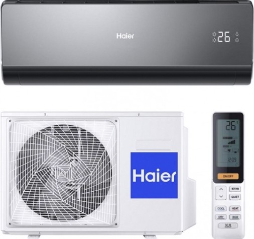 Сплит-система с обычным управлением HAIER HSU-09HNF203/R2-B серия Lightera черный [HSU-09HUN203/R2]