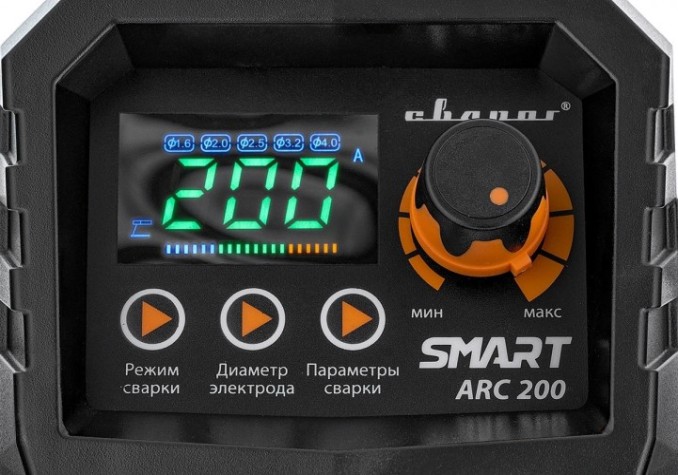 Сварочный инвертор СВАРОГ REAL SMART ARC 200 (Z28303) [00000097984]