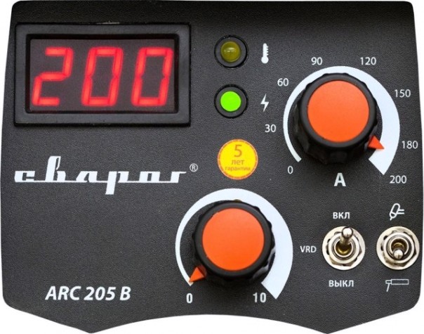 Сварочный инвертор СВАРОГ TECH ARC 205 B НАКС РФ (Z203) [00000093824]