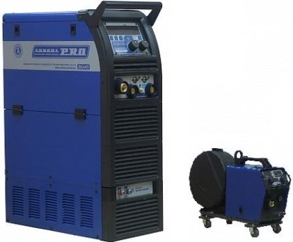 Сварочный полуавтомат AURORA SKYWAY 350 DUAL PULSE с вод.охл. многофункциональный (MIG/MAG, MMA, TIG) [19661]