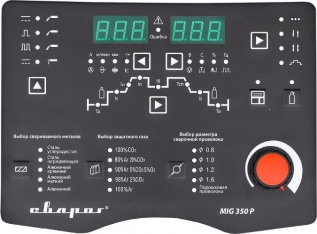 Сварочный полуавтомат СВАРОГ TECH MIG 350 P (N316) многофункциональный (MIG/MAG, MMA) [00000093244]