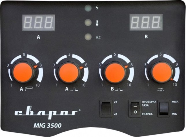 Сварочный полуавтомат СВАРОГ TECH MIG 3500 (N222) многофункциональный (MIG/MAG, MMA) [00000091307]