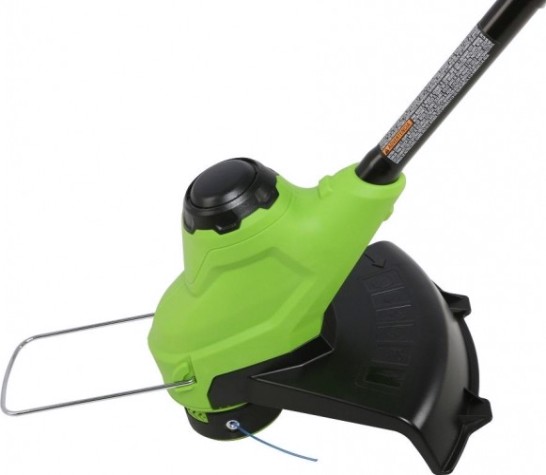 Триммер аккумуляторный GREENWORKS G24LT25K2, 24V 25 см, с 1хАКБ 2Ач и ЗУ [2107207SA]