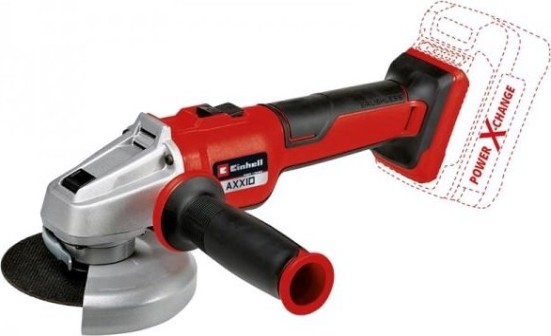 Угловая шлифмашина аккумуляторная EINHELL PXC AXXIO 18/125 Q, BL [4431151SET]