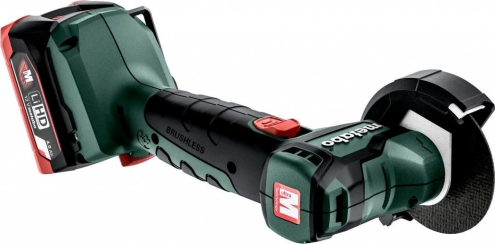 Угловая шлифмашина аккумуляторная METABO PowerMaxx CC 12 BL 2х4,0 А.ч. LiHD [600348800]