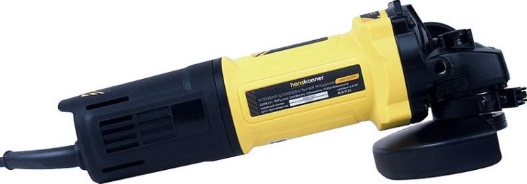 Угловая шлифмашина сетевая HANSKONNER HAG13125E Угловая шлифмашина сетевая HANSKONNER HAG13125E