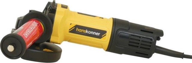 Угловая шлифмашина сетевая HANSKONNER HAG13125TJE Угловая шлифмашина сетевая HANSKONNER HAG13125TJE