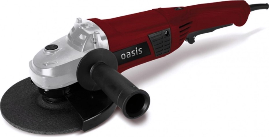 Угловая шлифмашина сетевая OASIS AG-130/180 [4640039480389]