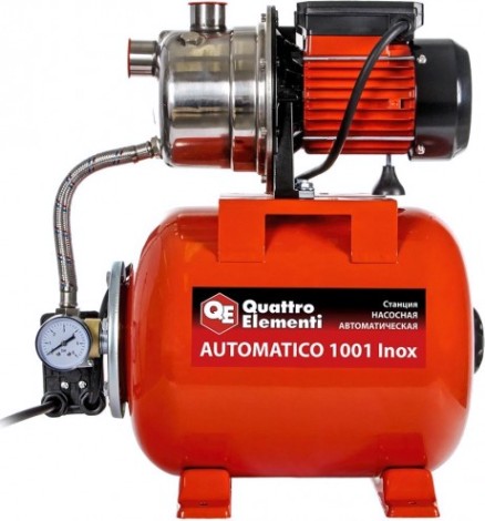 Установка для водоснабжения QUATTRO ELEMENTI AUTOMATICO 1001 INOX [910-218]