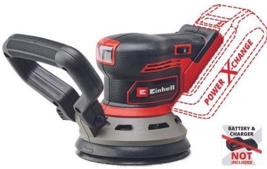 Виброшлифмашина эксцентриковая аккумуляторная EINHELL TP-RS 18/32 Li BL SOLO [4462020]