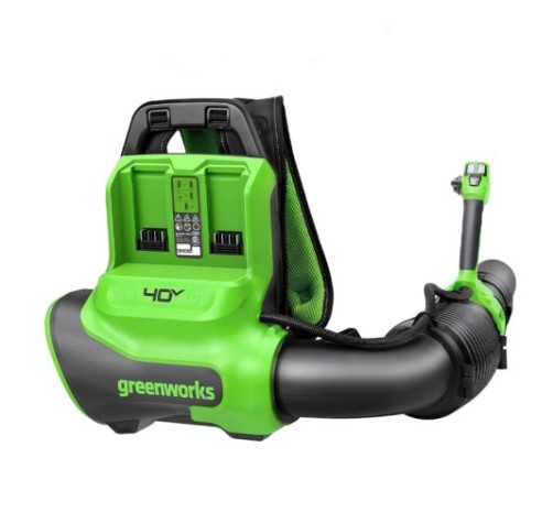 Воздуходувка аккумуляторная GREENWORKS 2 408 107 ранцевая без АКБ и ЗУ [2408107]