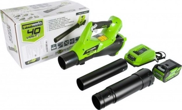 Воздуходувка аккумуляторная GREENWORKS G40ABK4 (2400807UB) [2400807UB]
