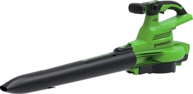Воздуходувка аккумуляторная GREENWORKS GD40BVIIk5, 40V бесщеточный [2406907UG]