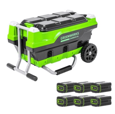 Зарядное устройство для аккумуляторов GREENWORKS 2 955 107 для 6 аккумуляторов [2955107]
