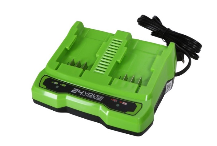 Зарядное устройство для аккумуляторов GREENWORKS 24.0V G24X2UC2 двухпостовое [2931907]