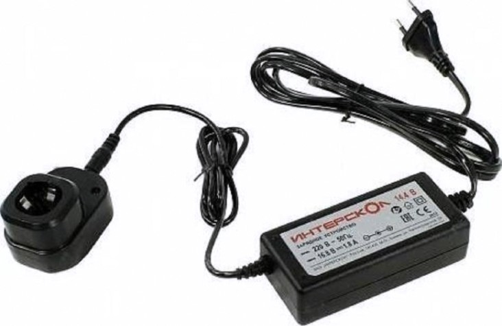 Зарядное устройство для аккумуляторов ИНТЕРСКОЛ 14.4V Ач Li-ion (93.02.12.00.00) (2401002) Зарядное устройство для аккумуляторов ИНТЕРСКОЛ 14.4V Ач Li-ion (93.02.12.00.00) (2401002)