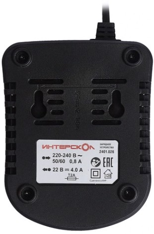 Зарядное устройство для аккумуляторов ИНТЕРСКОЛ 18.0V.4.0V Ач Li-ion (2401.026) ЗУ-4/18 [2401.026]