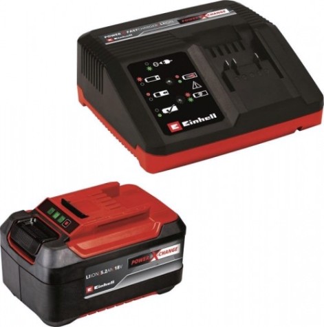 Зарядное устройство EINHELL 4512114 + аккумулятор PXC 5,2Ah 4A Fastcharger