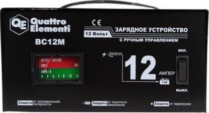 Зарядное устройство QUATTRO ELEMENTI BC 12M [770-094]